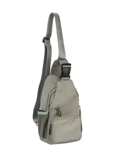 Fashion Nylon Sling Bag GLMA-0096 GRAY